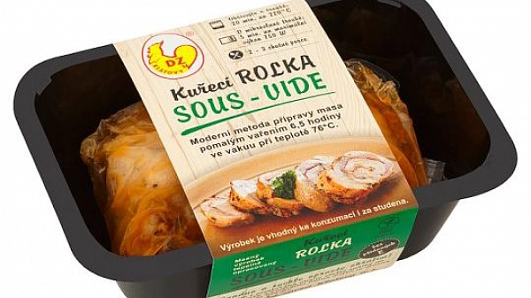 Drůbežářský závod Klatovy získal prestižní ocenění KLASA pro Kuřecí rolku SOUS-VIDE