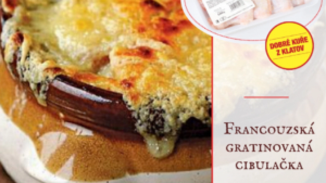 Francouzská gratinovaná cibulačka